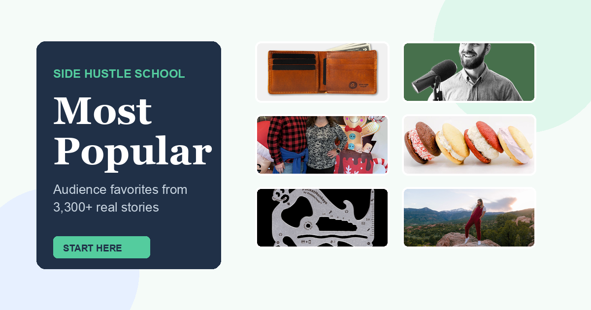 Most popular Side Hustle School stories preview